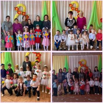 8 марта в МБДОУ детский сад №1 села Неверкино